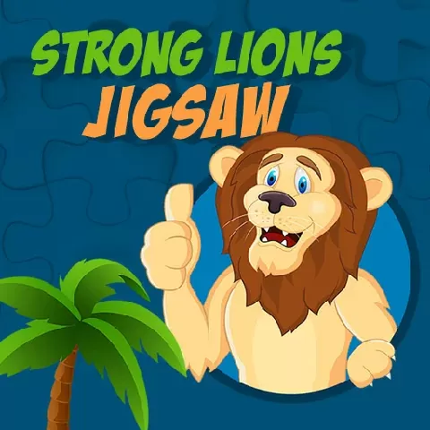 Strong Lions Jigsaw